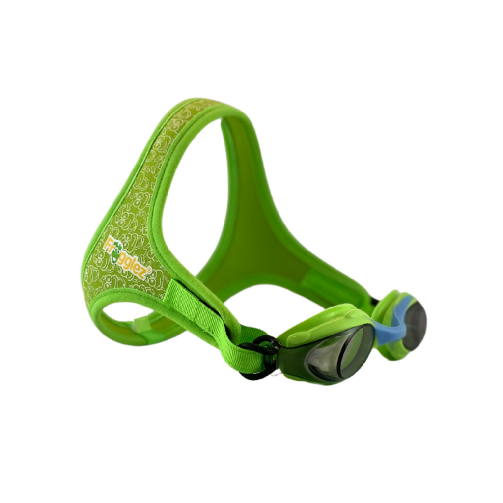 Frogglez green swimming goggles