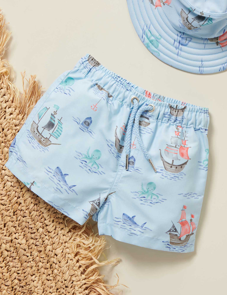 Pirate Ship Boardshorts