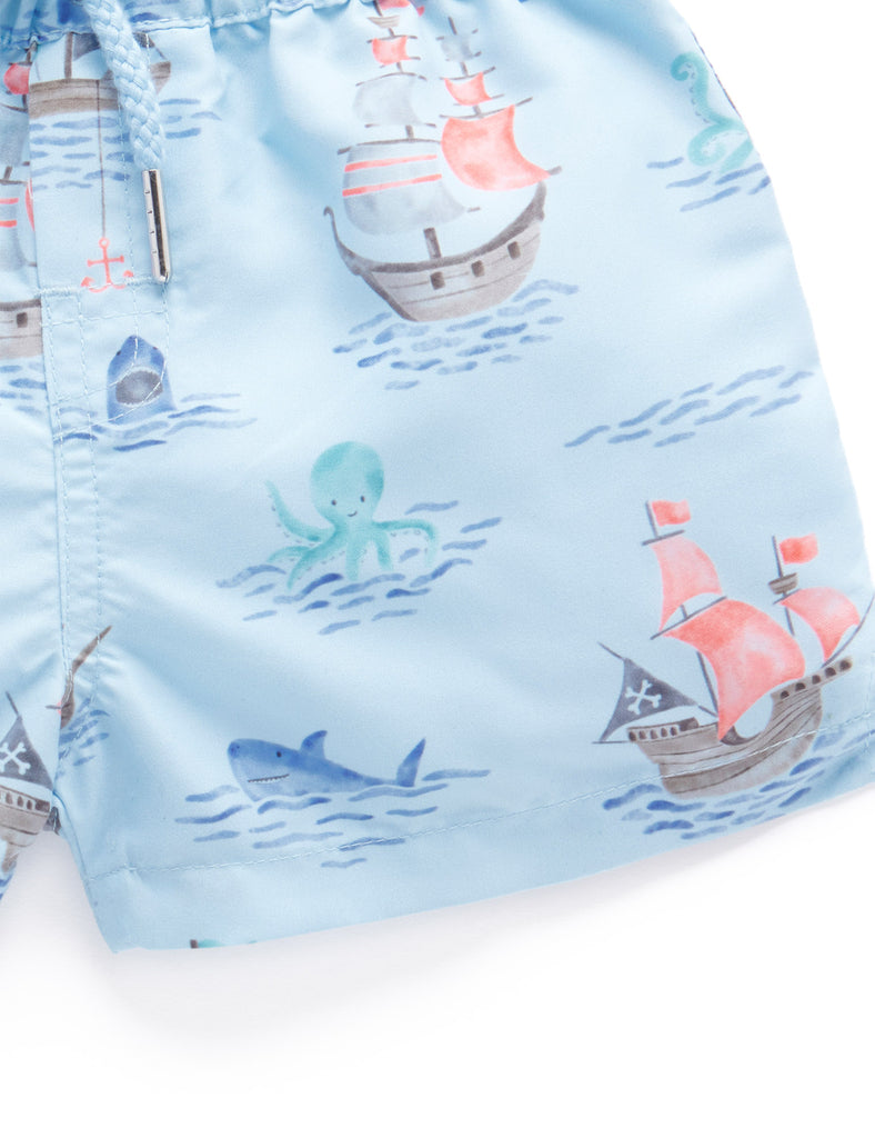 Pirate Ship Boardshorts