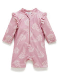 Girls long sleeve sunsuit