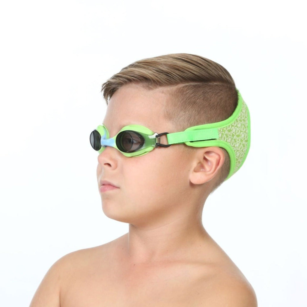 Frogglez green swimming goggles