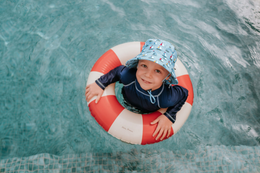 Swim Bucket Hat Boat