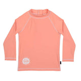 Girls Rash Vest Peach