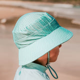 Swim Bucket Hat- Stripe