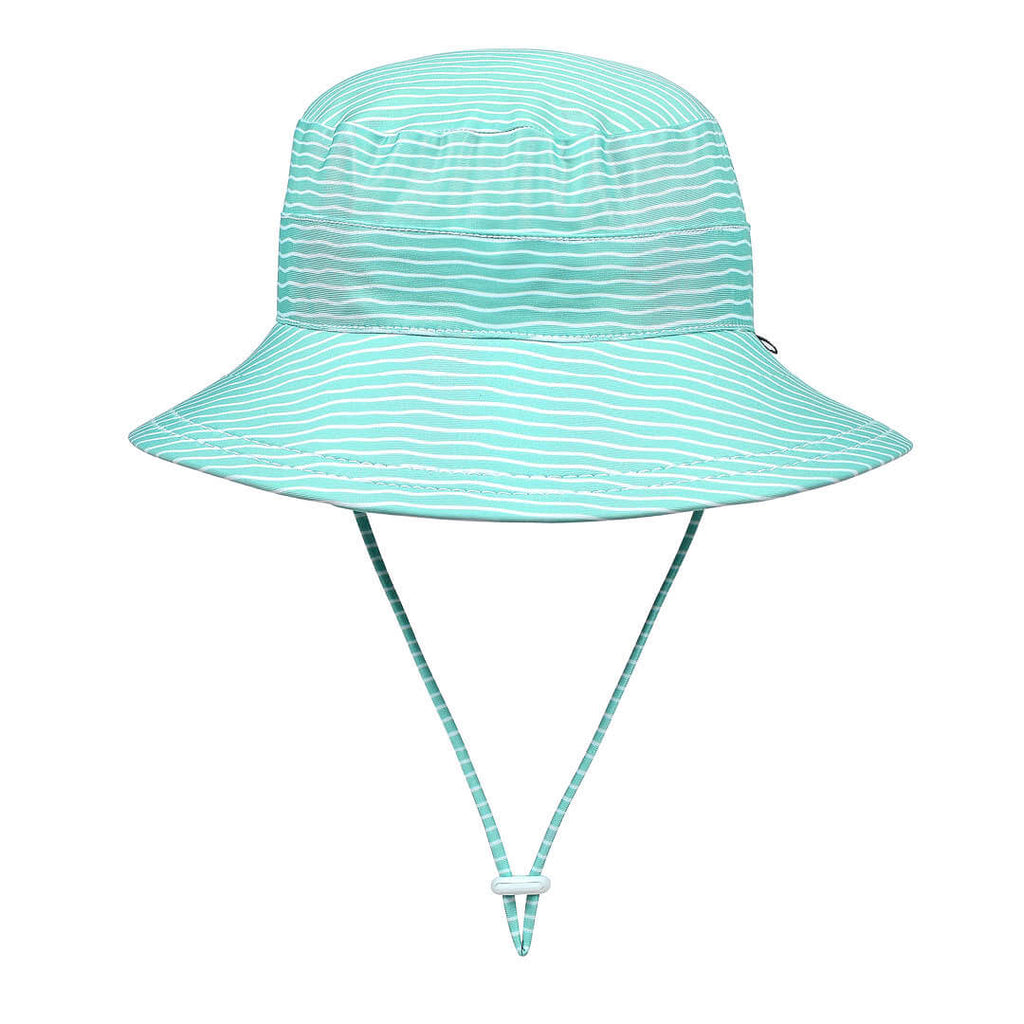 Swim Bucket Hat- Stripe