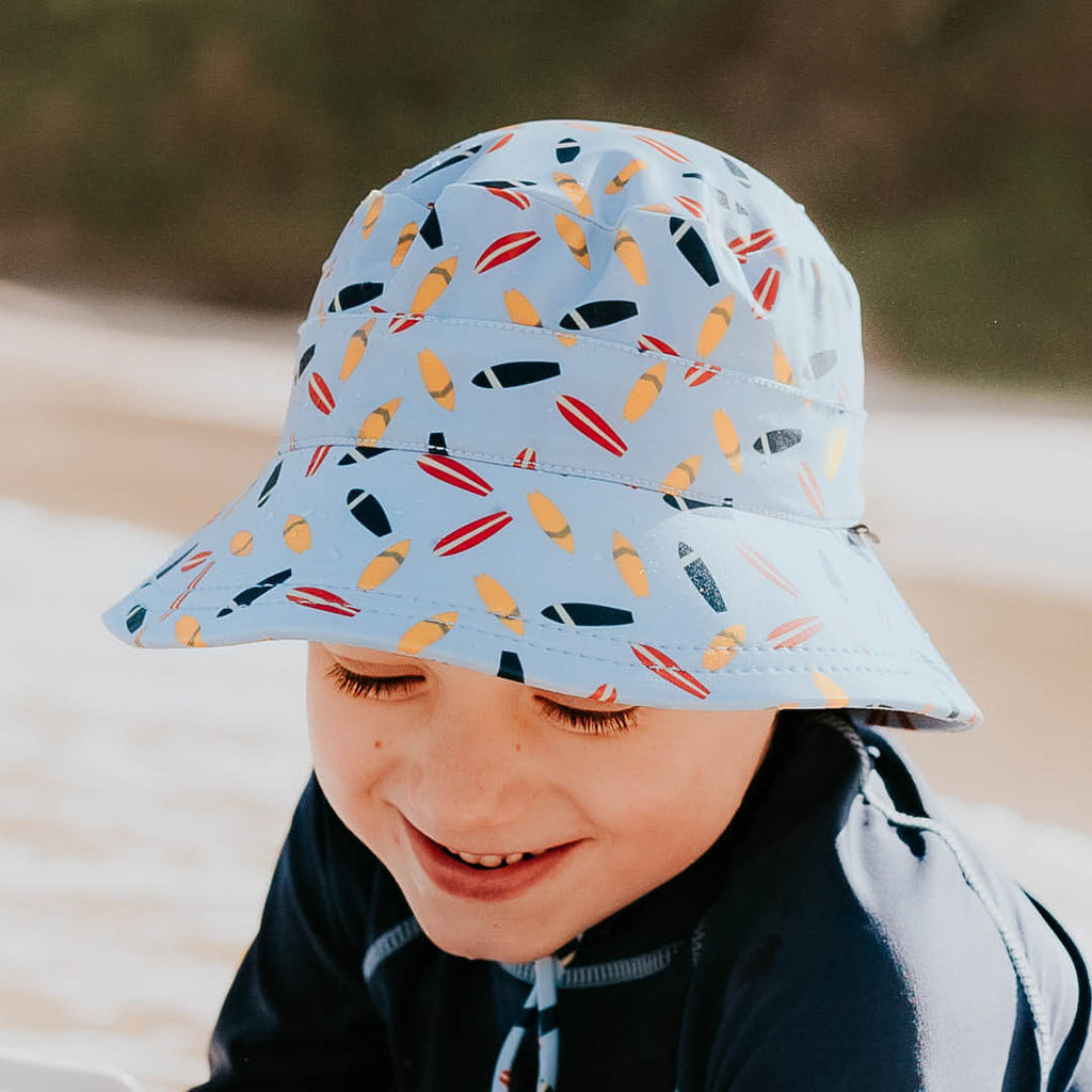 Swim Bucket Hat- Surfboard