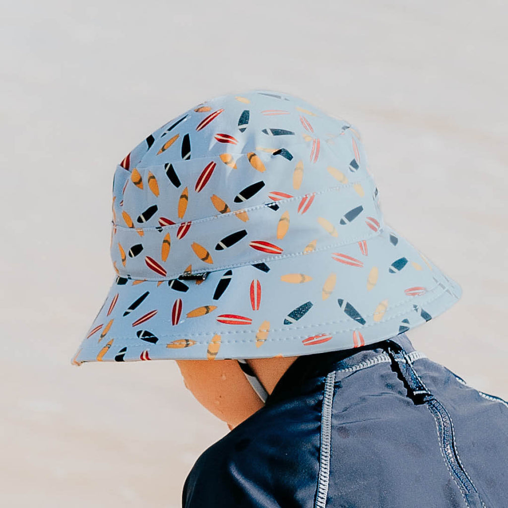 Swim Bucket Hat- Surfboard