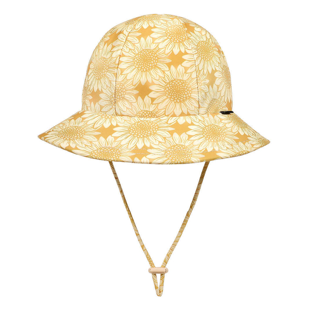 Swim Ponytail Hat Sunflower