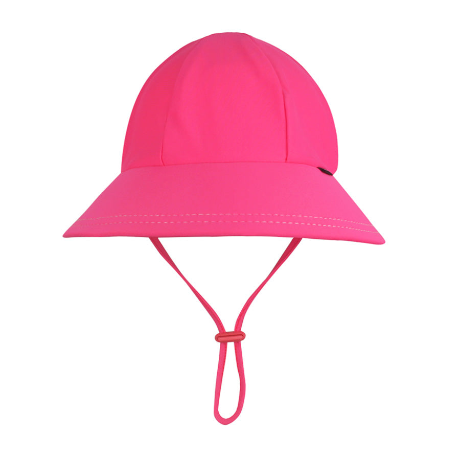 Girls pink swim hat