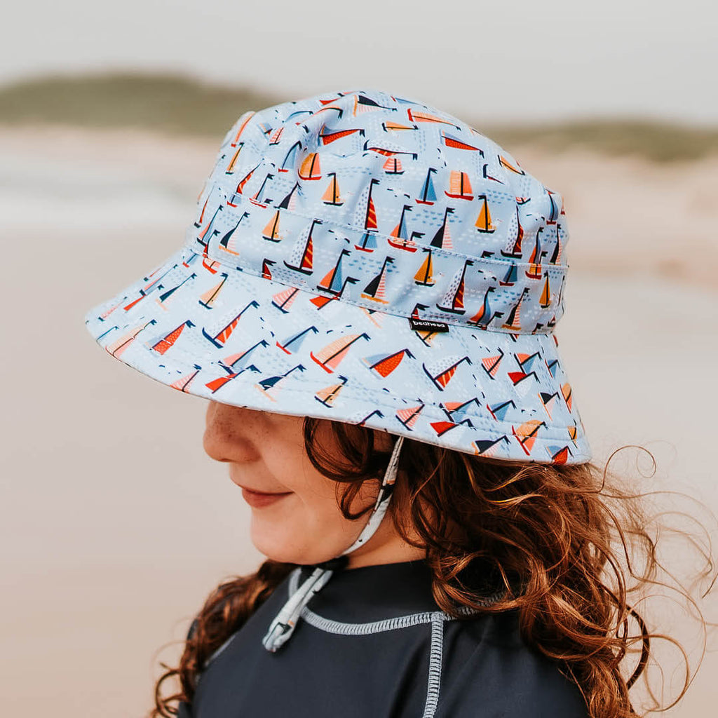 Swim Bucket Hat Boat