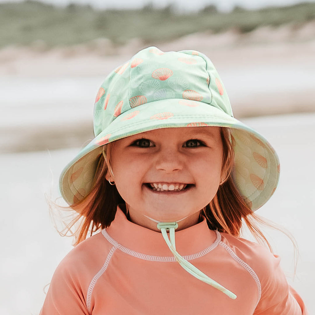 Swim Bucket Hat Seashell