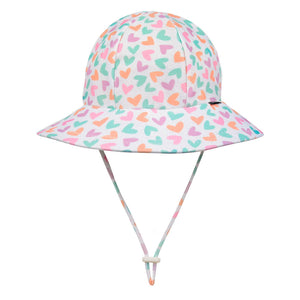 Girls beach swim hat