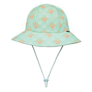 Girls seashell swim hat